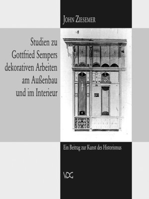 cover image of Studien zu Gottfried Sempers dekorativen Arbeiten am Außenbau und im Interieur